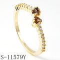 New Design Fashion Jewelry 925 Silver Ring (S-11579Y)